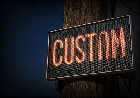 How Do Custom LED Signs Enhance Brand Visibility?